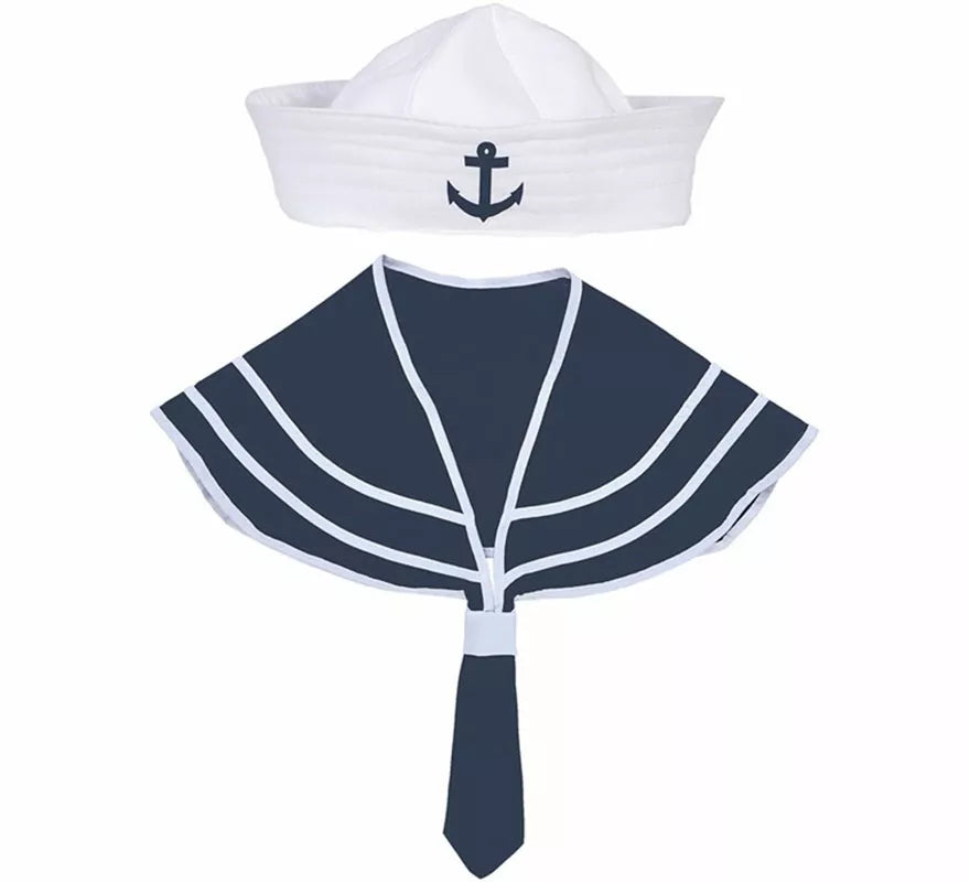 Translation missing: en.Kit de Marinero para adultos: Gorro y Cuello