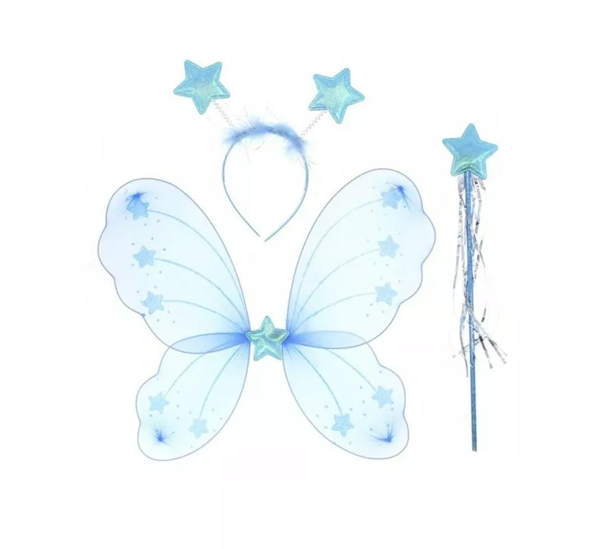 Translation missing: en.Kit de Mariposa azul: Diadema, Alas y Varita