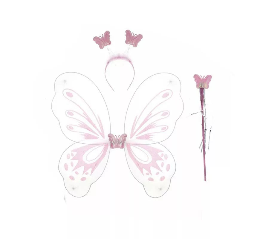 Translation missing: en.Kit de Mariposa púrpura: Diadema, Alas y Varita