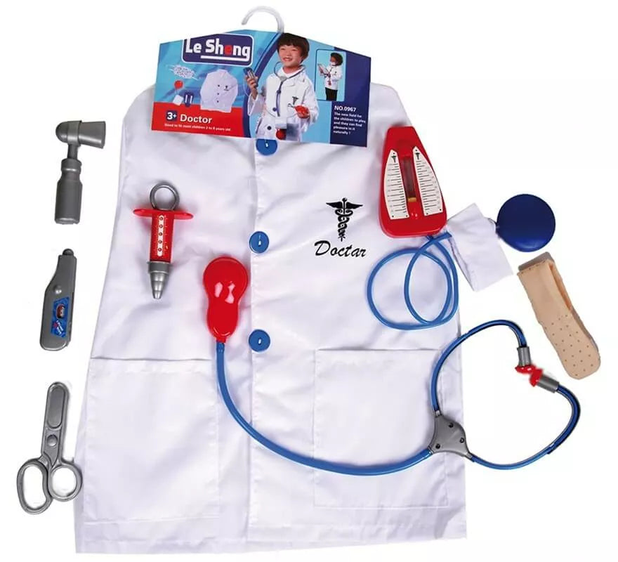 Translation missing: en.Kit de Médico infantil: Bata con 7 accesorios