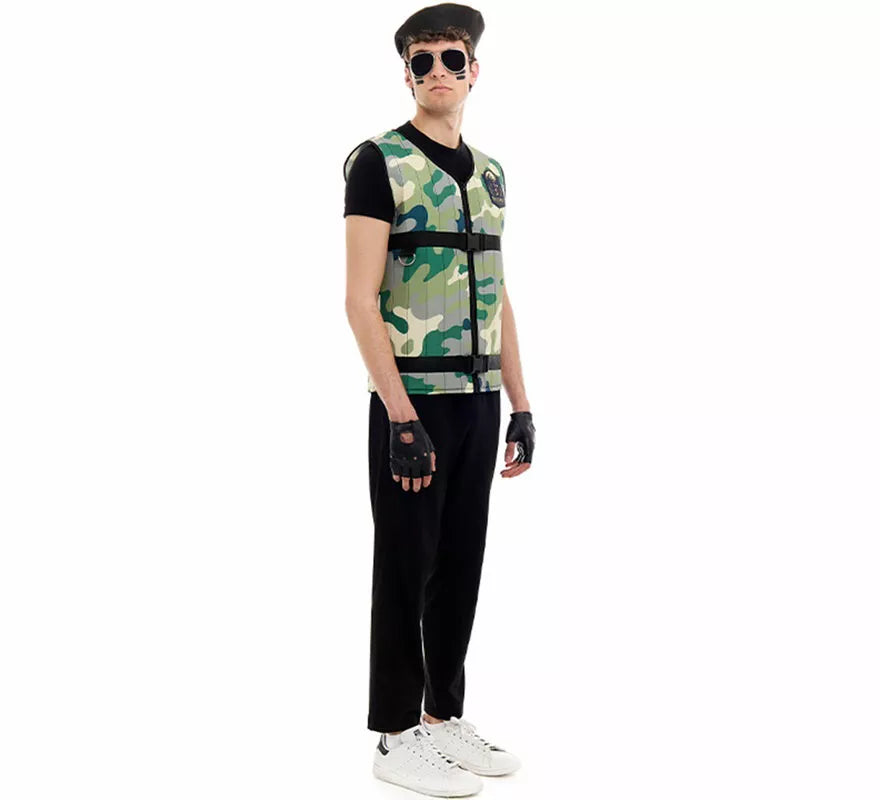 Kit de Mercenario Camuflaje para hombre
