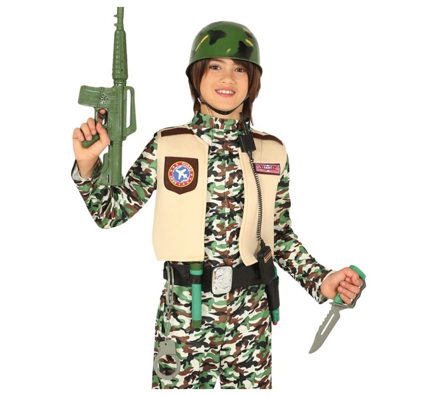 Kit de Militar con Casco