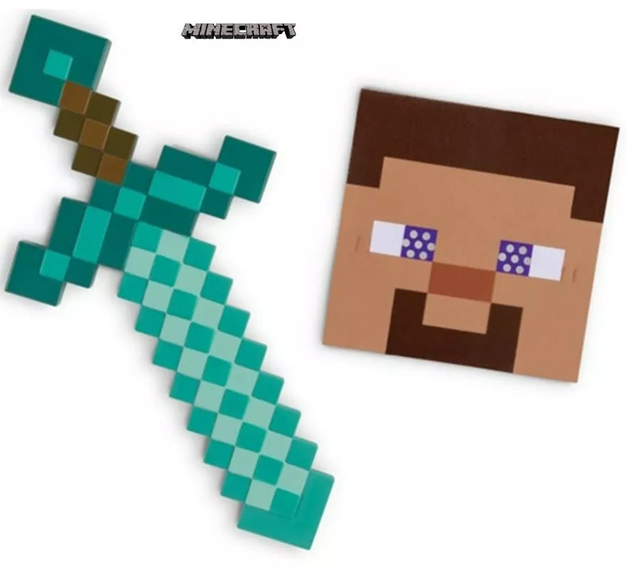 Translation missing: en.Kit de Minecraft: Espada y Máscara