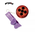 Kit de Miraculous Ladybug infantil: Yo-Yo con luz y pulsera