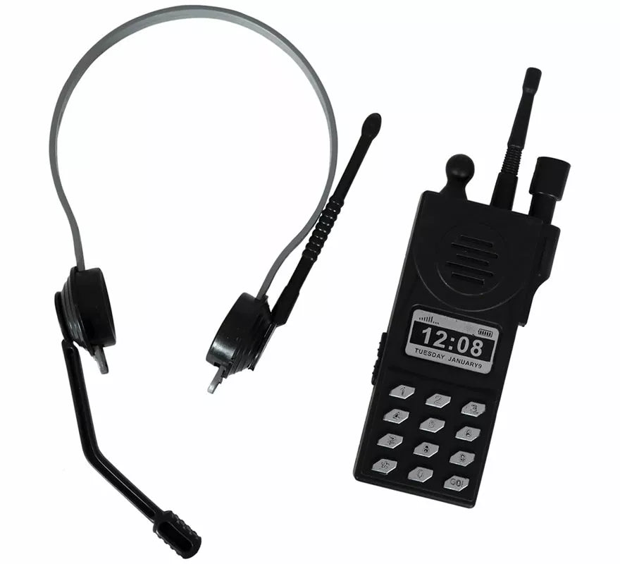 Kit de Oficinista: Walkie Talkie y Auriculares