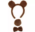 Kit de Oso: Diadema, Pajarita y Cola