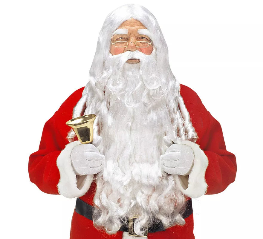 Translation missing: en.Kit de Papá Noel: Peluca, Barba, Bigote y Cejas