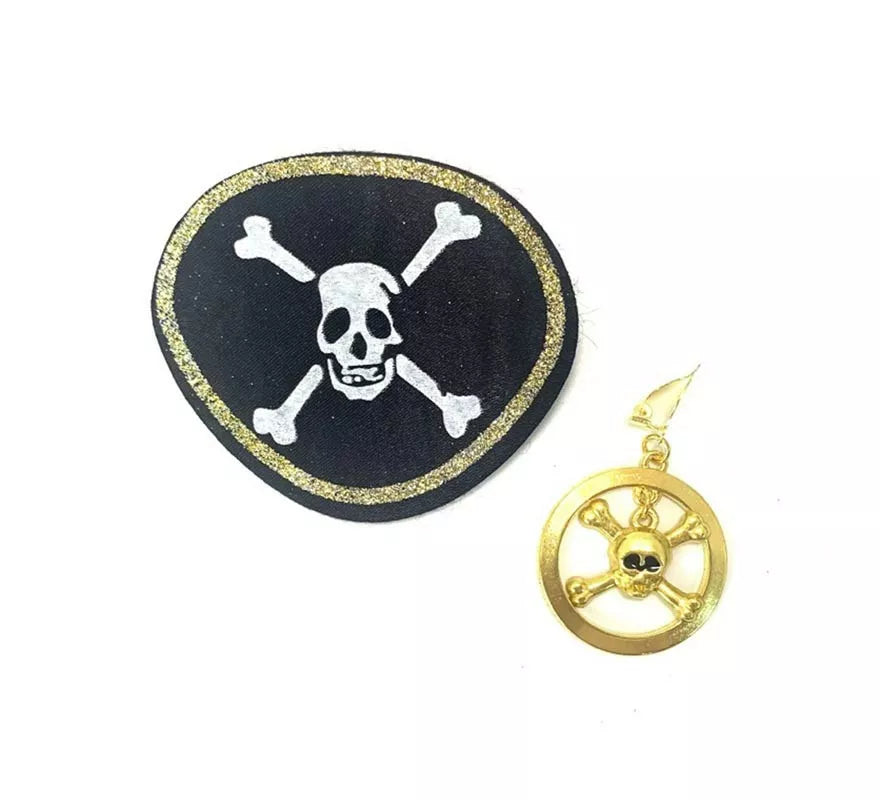 Translation missing: en.Kit de Parche Pirata: Pendientes y Parche