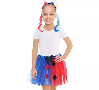 Kit de Payasa Conflictiva Infantil: Tutú y Tocado