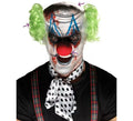 Kit de Payaso Siniestro: Pinturas, Calva, Pelo y Nariz