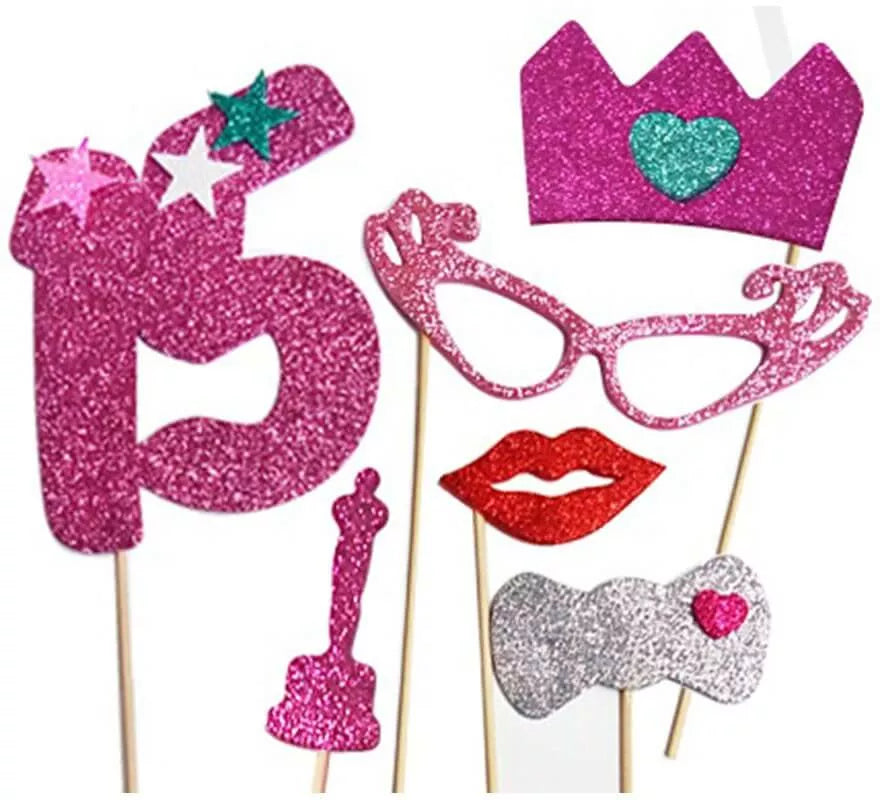 Translation missing: en.Kit de Photocall Chica Felices 15 años con 6 Piezas