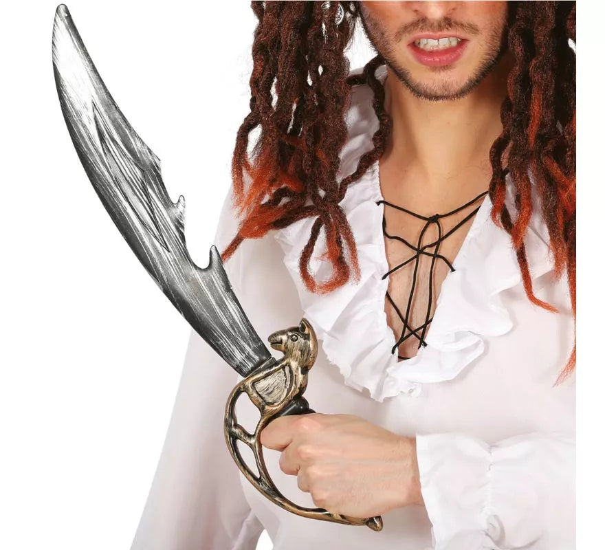 Kit de Pirata: Espada y Parche de 50 cm