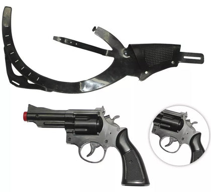 Kit de Pistola Revólver y Correa Sobaquera