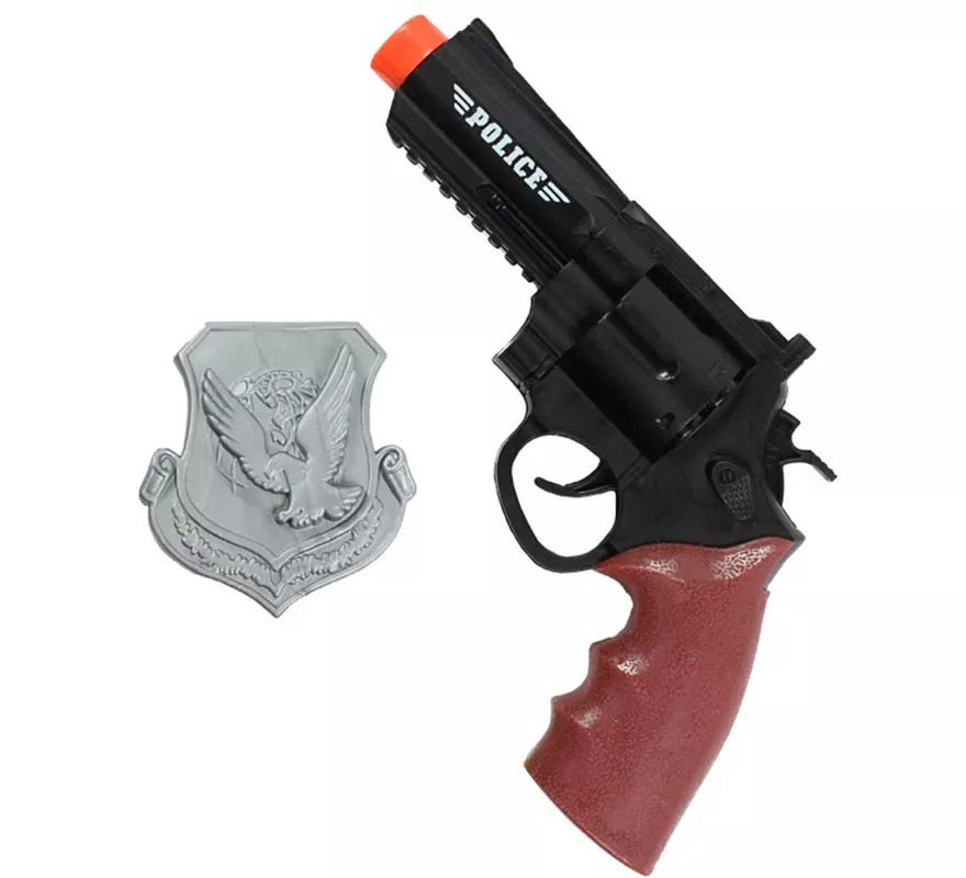 Translation missing: en.Kit de Policía clásico: Pistola de juguete y Placa