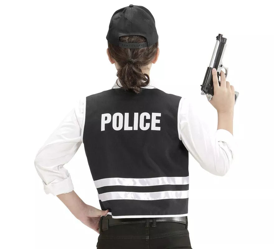 Translation missing: en.Kit de Policía inglés infantil: Gorro y chaleco