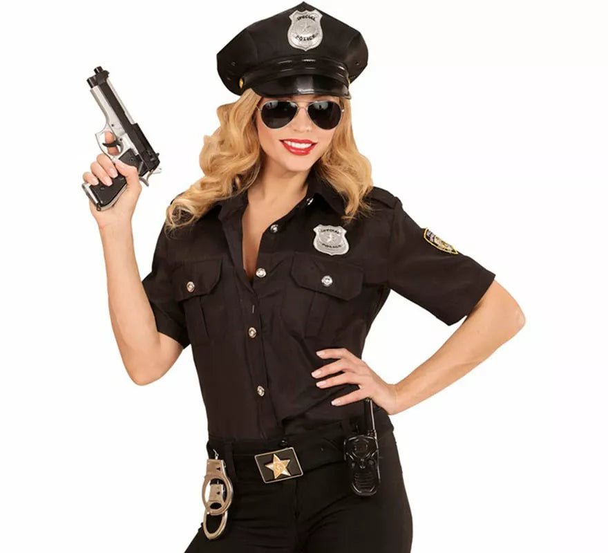 Translation missing: en.Kit de Policía para adultos: Gorra, Gafas y Placa