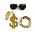 Kit de Rapero: Gafas, Collar y Pulsera