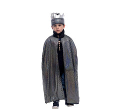 Children's Medieval King Kit: Reversible Cape and Crown