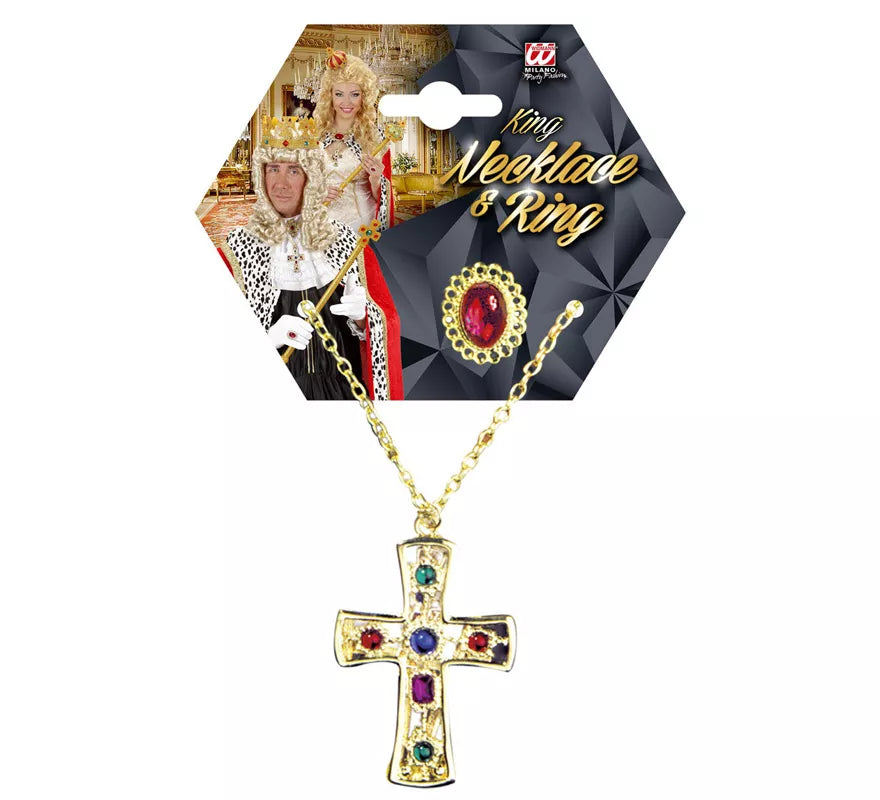 Kit de Rey o Cardenal: Cadena y Anillo