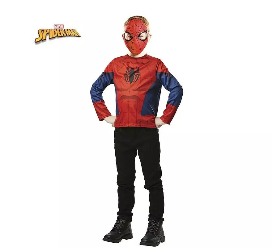 Translation missing: en.Kit de Spiderman infantil: Top y Máscara