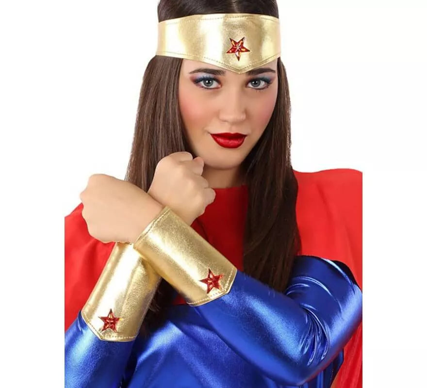 Translation missing: en.Kit de Súper Heroína: 2 Brazaletes y Tiara
