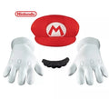 Kit de Super Mario Nintendo para Adulto: Gorra, guantes y bigote