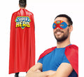 Kit de Superhéroe adulto: Capa y antifaz