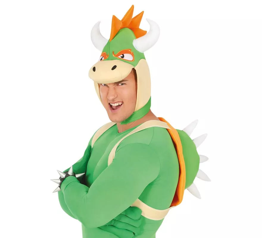 Kit de Tortuga Dragón de Videojuegos adulto: Gorro y Mochila