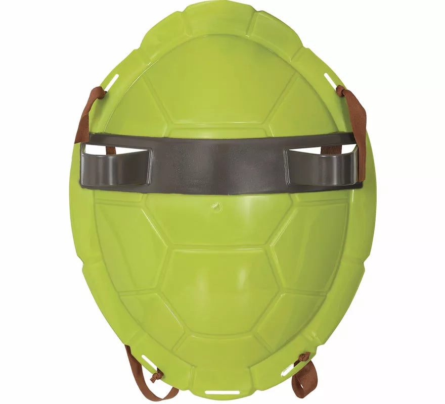 Kit de Tortuga verde infantil: Caparazón, Espada, Antifaz y Shuriken