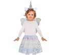 Kit de Unicornio infantil: Diadema, Alas y Tutú