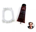 Kit de Vampiro: Tubo de Sangre falsa y dentadura