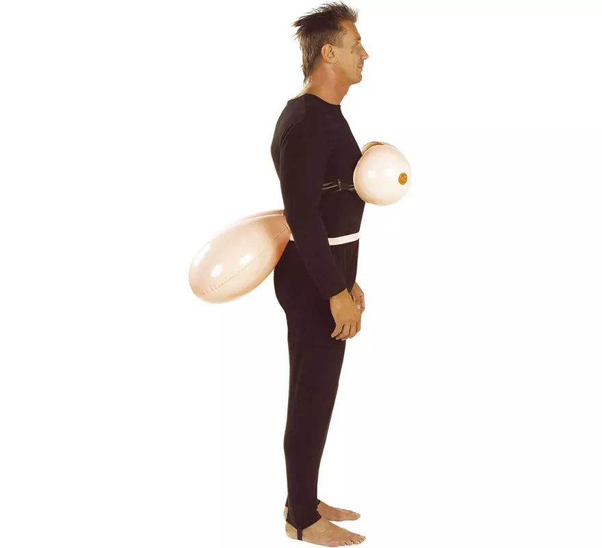 Kit Despedida Soltero: Pechos y Nalgas Gigantes Hinchables