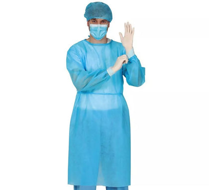 Kit Doctor Cirujano para Hombre: Bata, Gorro, Mascarilla y Guantes