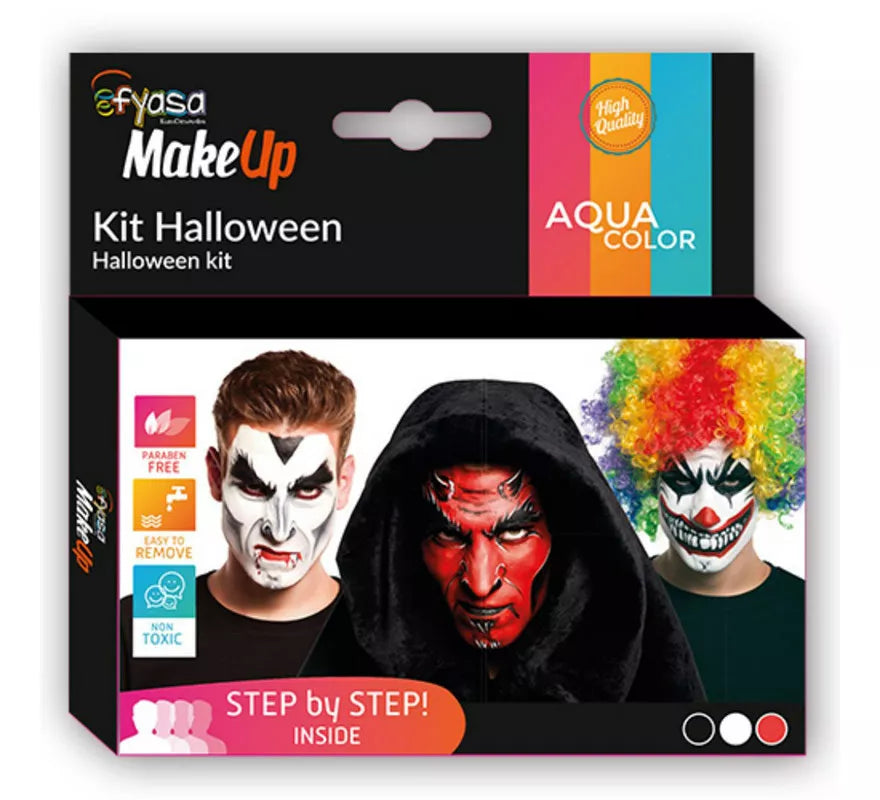 Translation missing: en.Kit Halloween de 3 Colores al Agua de 3X2 gr