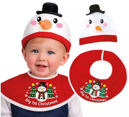 Kit Mi Primera Navidad de Muñeco de Nieve para bebé
