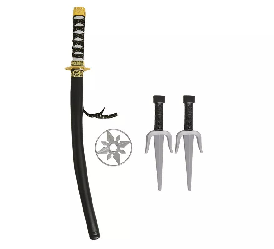 Translation missing: en.Kit Ninja: Sable, 2 Cuchillos y Estrella
