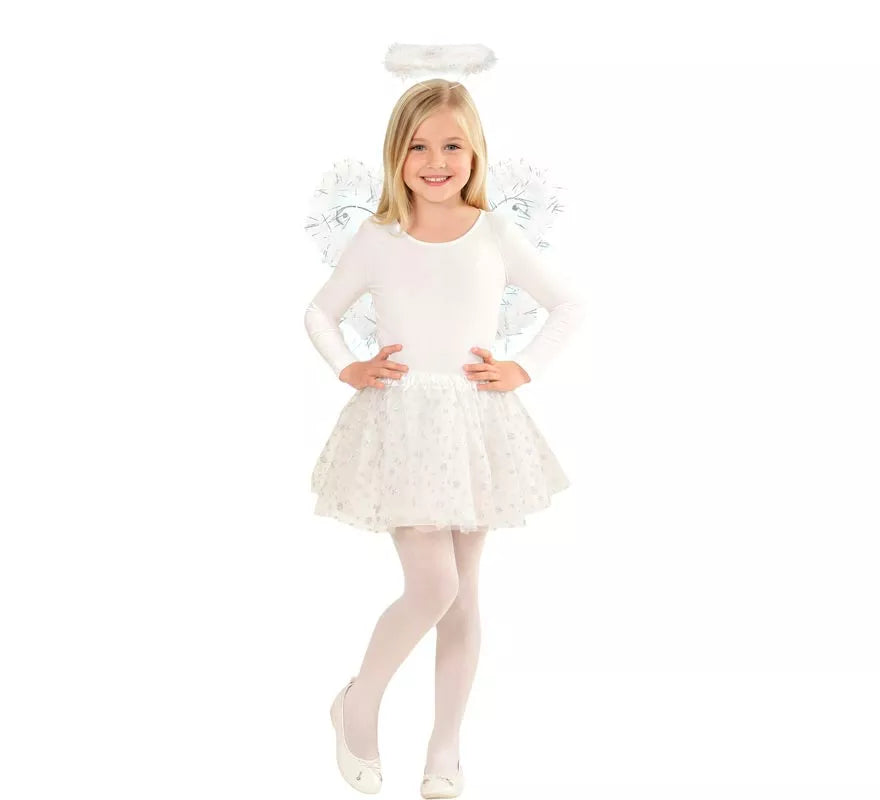 Kit o Disfraz de Ángel para niña