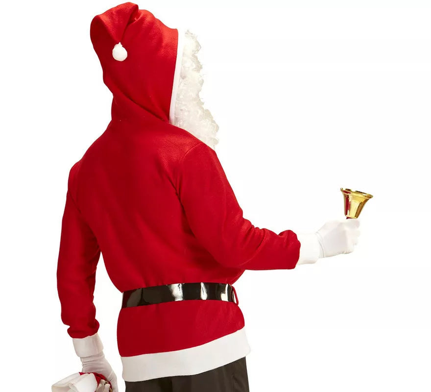 Translation missing: en.Kit Papá Noel para hombre: Sudadera con Capucha y Cinturón