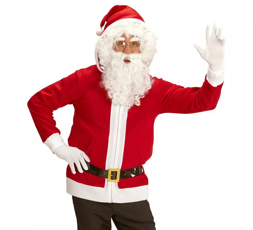 Translation missing: en.Kit Papá Noel para hombre: Sudadera con Capucha y Cinturón