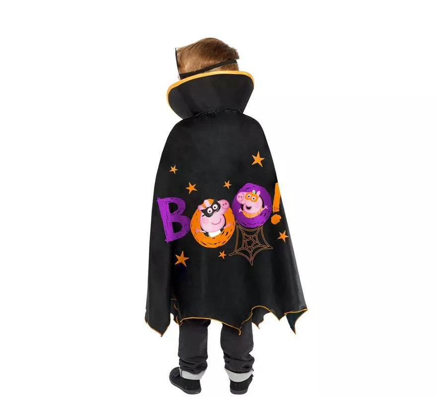 Kit Peppa Pig para niños: Antifaz, capa y bolsa