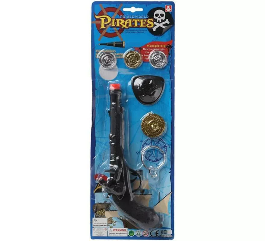 Translation missing: en.Kit Pirata Negro de 44x15 cm