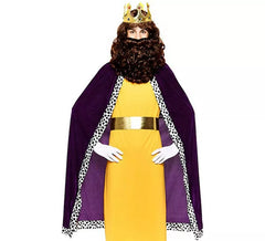 Adult Purple Wise Man Kit: Cape and Crown