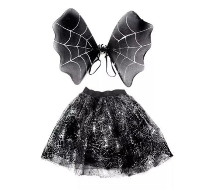 Kit Spiderweb: Tutú y Alas negras