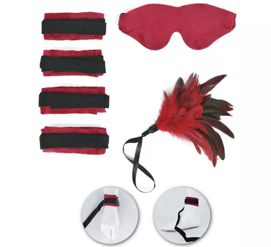 Translation missing: en.Kit Sujetadores Sexy: Antifaz, Plumas y Sujetadores