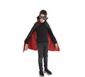 Kit Superhéroe Vampiro Infantil: Capa y Antifaz