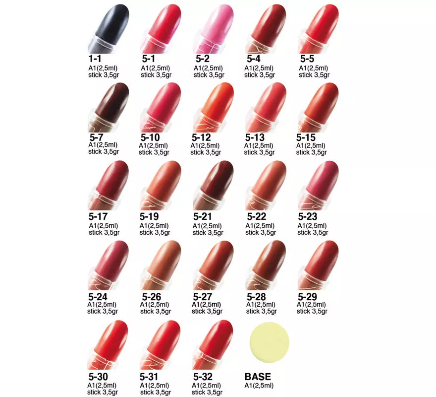 Labial en Barra Negro 1-1 3,5 g