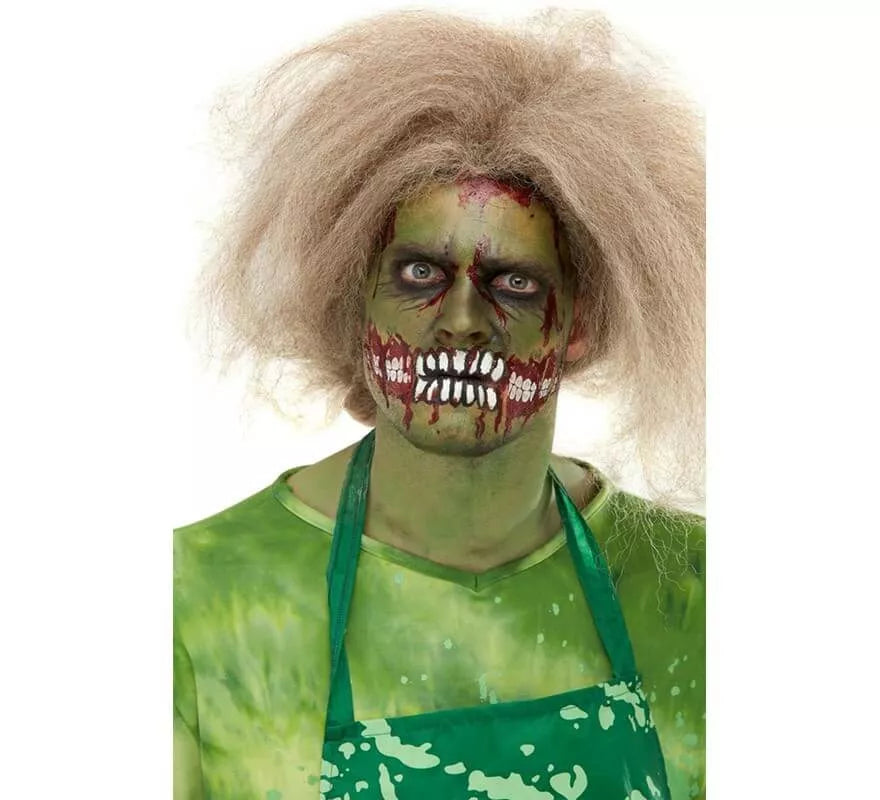 Lamina de maquillaje de Zombi Verde