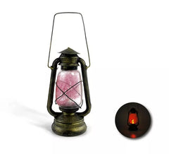 Hurricane lamp with light 12x32 cm