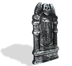 RIP Angel Skull Tombstone made of 20x40 cm foam