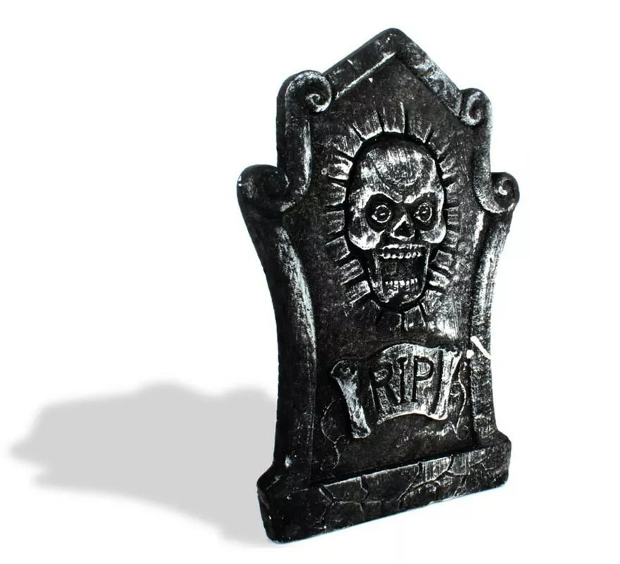 Translation missing: en.Lápida Calavera gritando RIP de foam de 29x43 cm